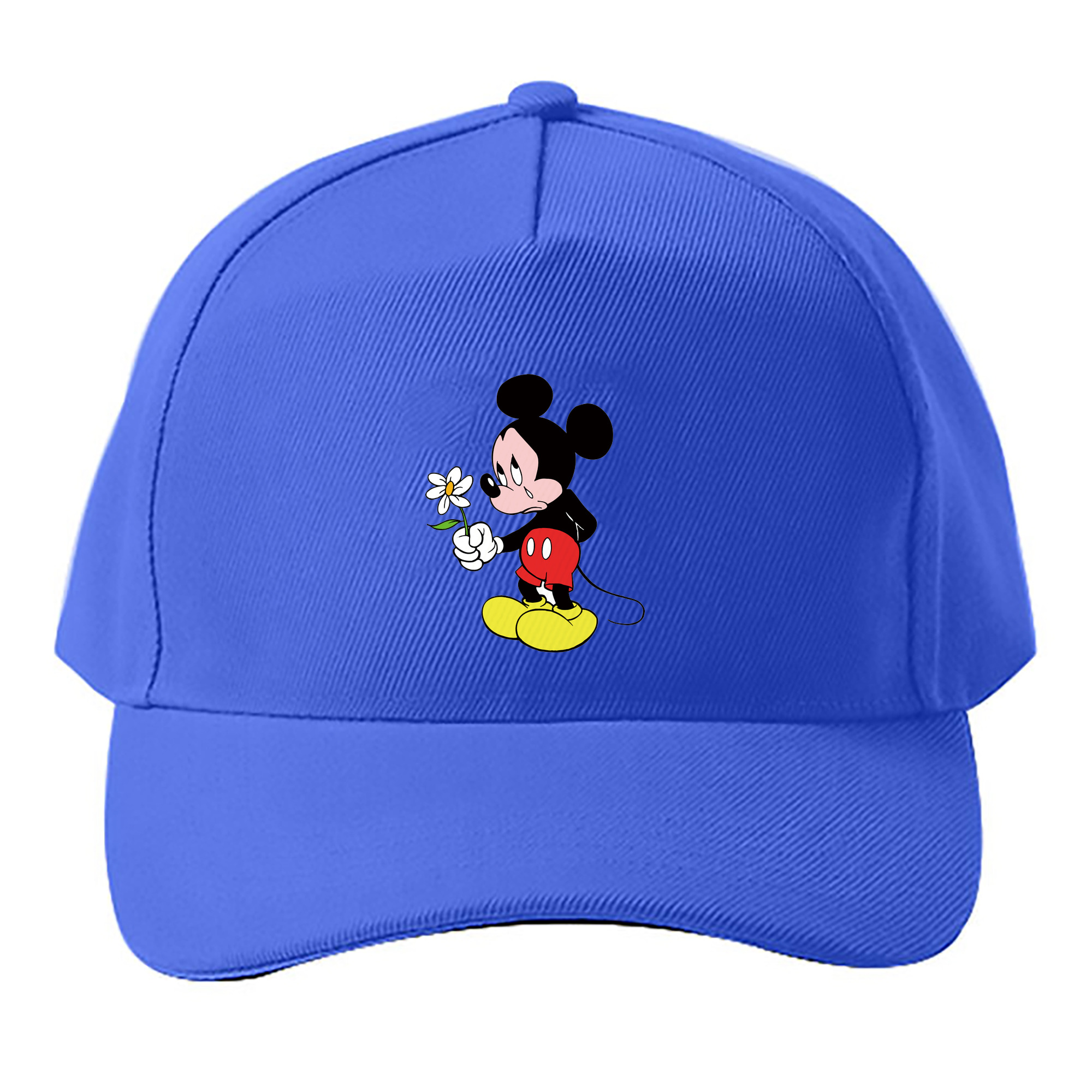 （画像用） ミッキーマウス Mickey Mouse ベースボールキャップ 綿100％ 男女兼用 帽子 スポーツ
